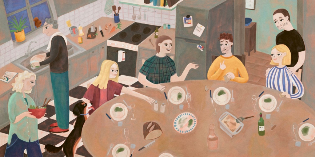 Queer Children's picture book by Berlin based illustrator Clara Gilod