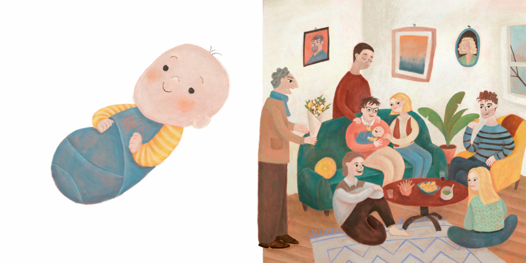 Queer Children's picture book by Berlin based illustrator Clara Gilod